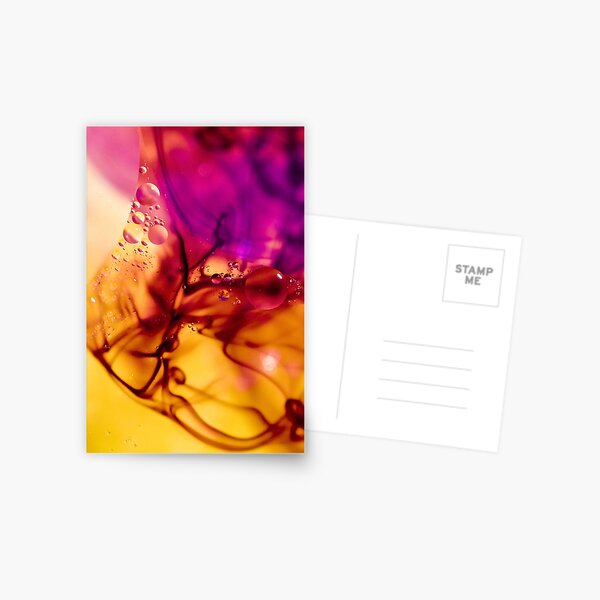 Ink Abstract Postcard