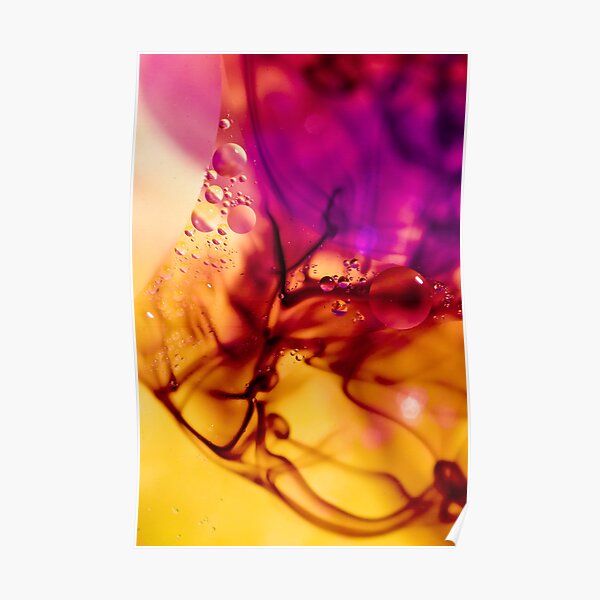 Ink Abstract Poster