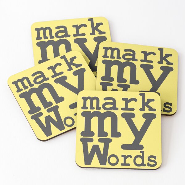 Item preview, Mark my words designed and sold by MeyrellesMartin.