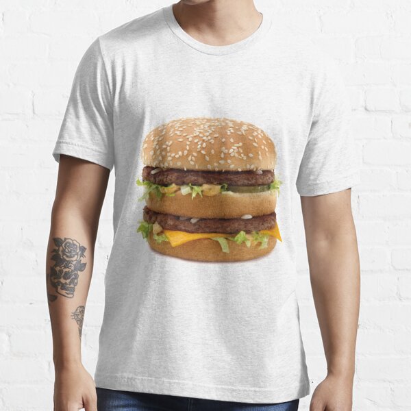 Mcdonald S Big Mac T Shirt By Ebonyrose5 Redbubble - big mac shirt roblox