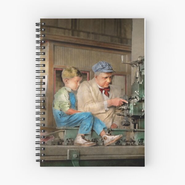 Item preview, Machinist - Spending time with grandpa 1921 designed and sold by Mike Savad Photography.