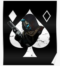 Ace Of Spades Shirt Poster