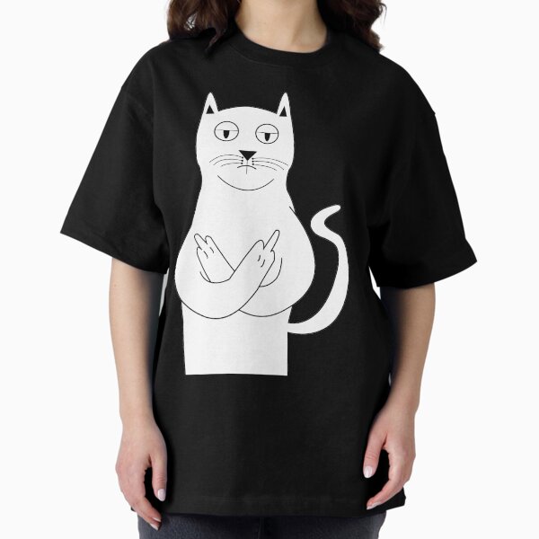 camisa gato grosero