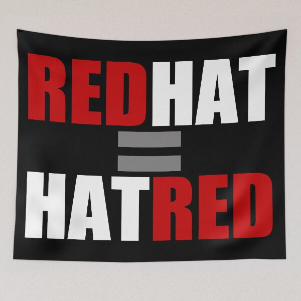 Item preview, Red Hat (MAGA Hat) = Hatred  designed and sold by PromoteProgress.