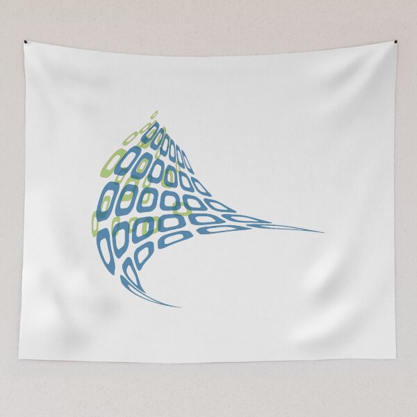 Item preview, Abstract flux of squares on white background - Vector designed and sold by carlotoffolo.