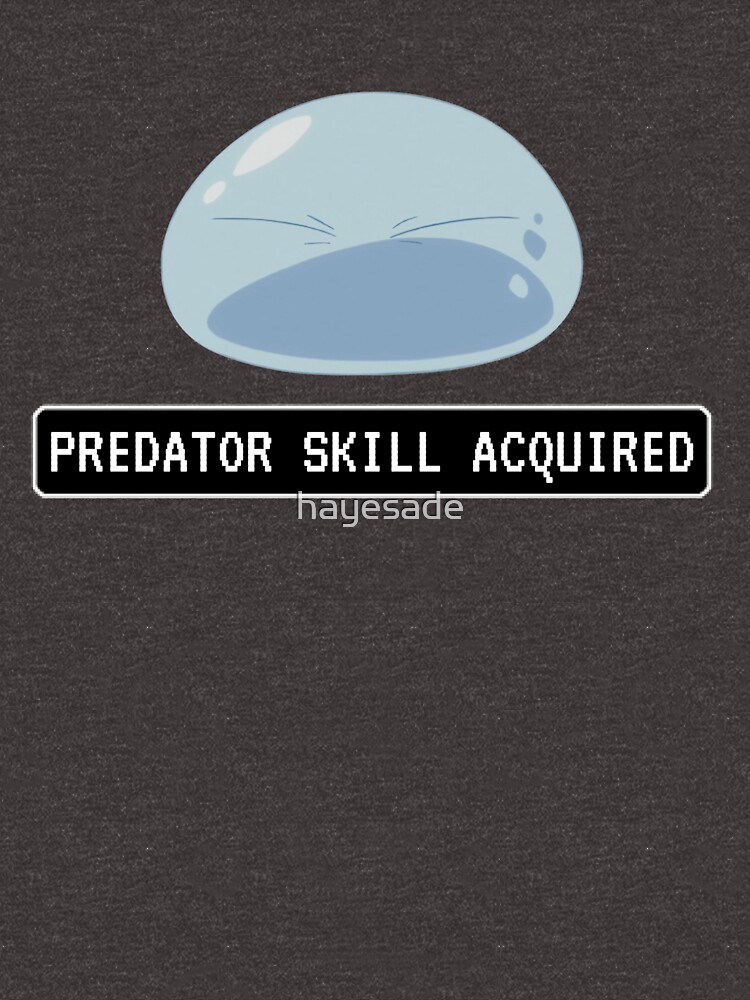 Anime Slime Predator Skill Acquired T-Shirt