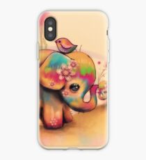 Vintage Tie Dye Elefanten iPhone-Hülle & Cover