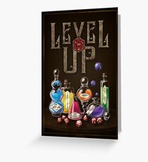 Level Up Greeting Card