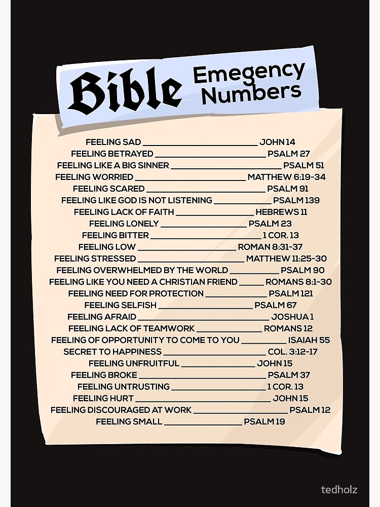 bible emergency numbers bible reference t shirt bible
