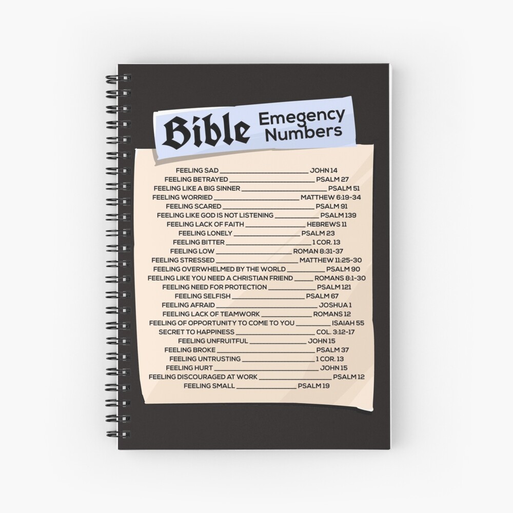 a bible scripture for emergency medical assistant