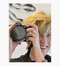 Chijude - D90 Fan - Playing Peek-a-Boo! Photographic Print