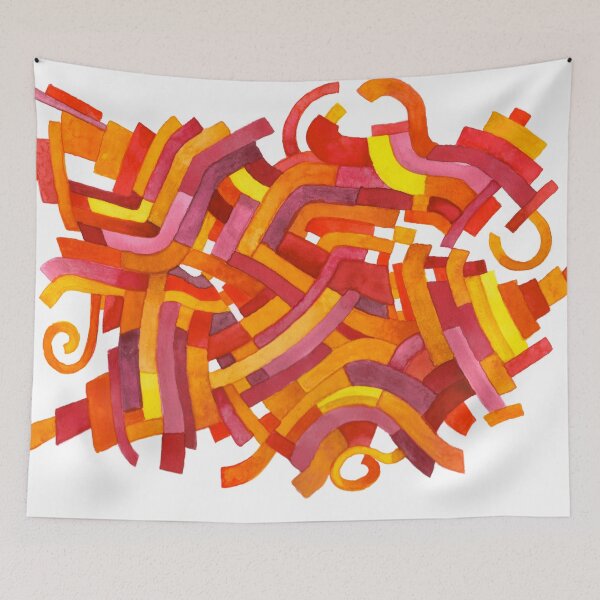Item preview, Pixelated Epiphany - Watercolor Painting designed and sold by jeffjag.