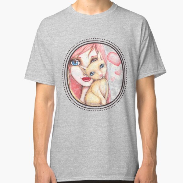 Kitten Selfie Classic T-Shirt