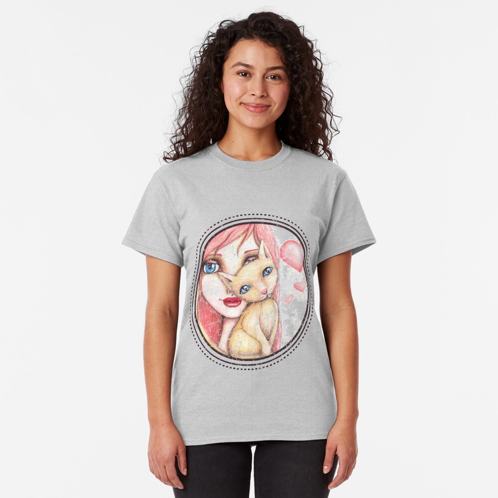 Kitten Selfie Classic T-Shirt