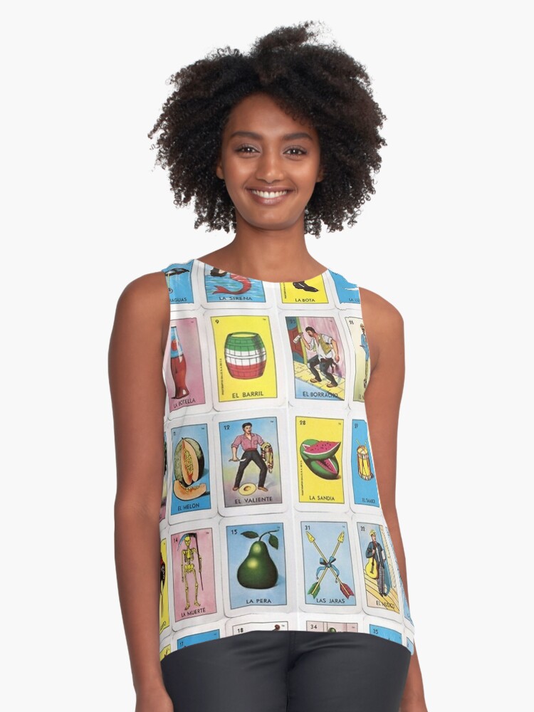 blusa de loteria