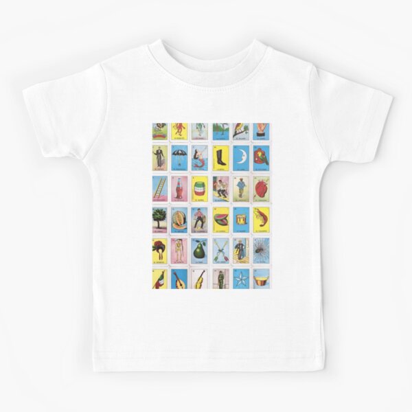 loteria cards shirt