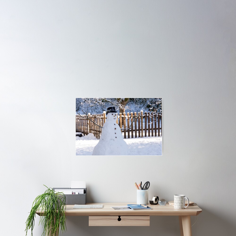 Snowman Poster