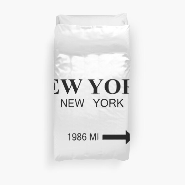 new york Duvet Cover