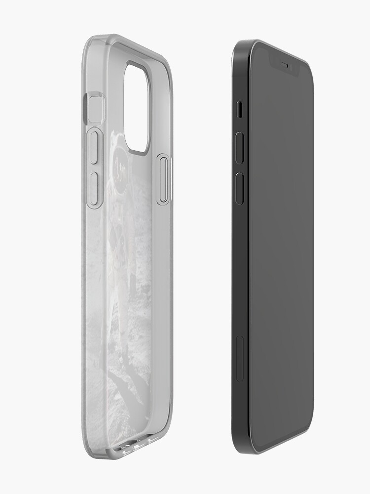Alternate view of Buzz Aldrin On The Moon iPhone Case & Cover