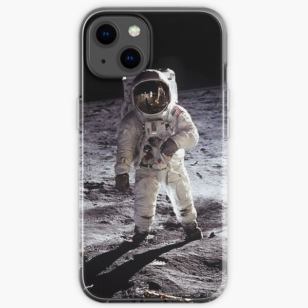 Buzz Aldrin On The Moon iPhone Soft Case