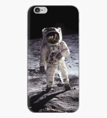 Vinilo o funda para iPhone Buzz Aldrin En La Luna