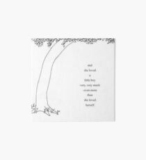 The Giving Tree Art Board Print