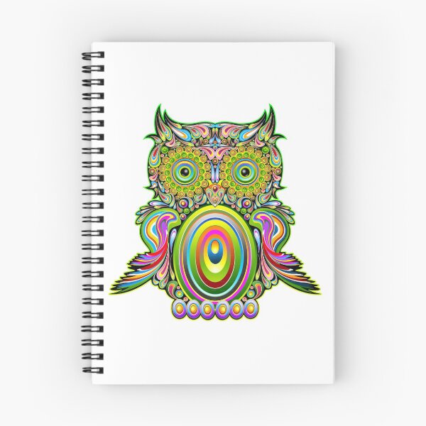 Item preview, Cute Psychedelic Owl Merchandise designed and sold by cindyfordyce.