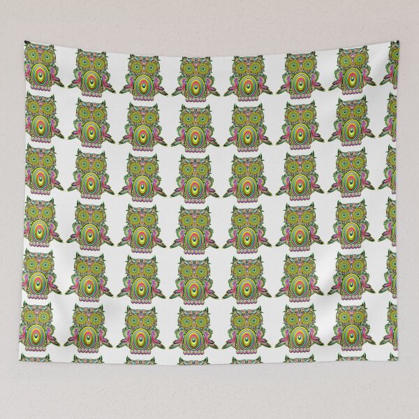 Item preview, Cute Psychedelic Owl Merchandise designed and sold by cindyfordyce.