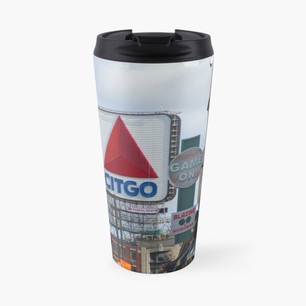 Citgo Sign At Fenway Park Travel Coffee Mug