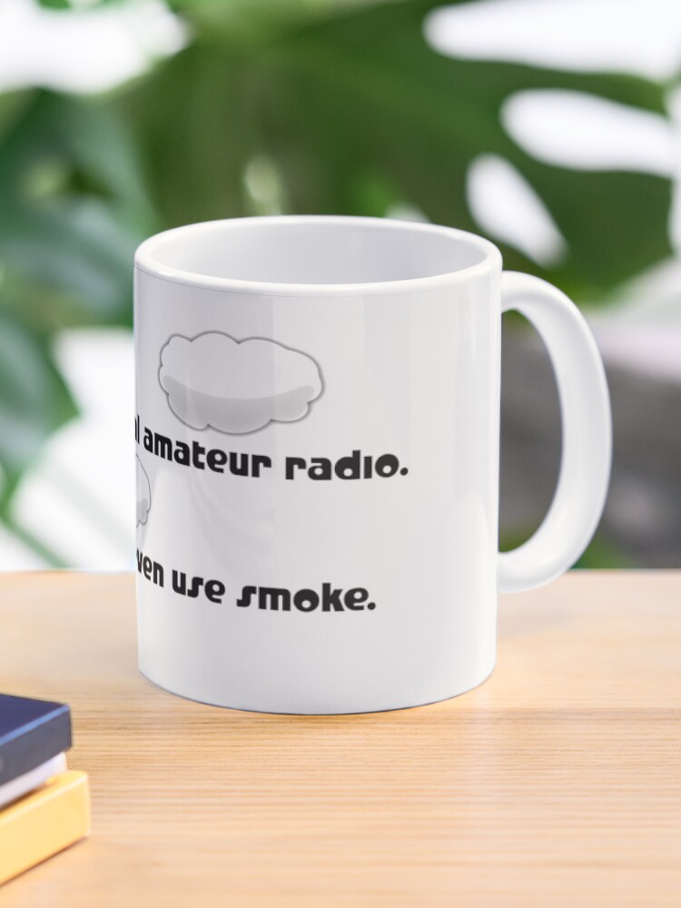 Thumbnail 1 of 6, Coffee Mug, Is it real amateur radio? designed and sold by dgoldman0.