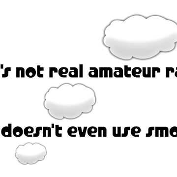 Artwork thumbnail, Is it real amateur radio? by dgoldman0