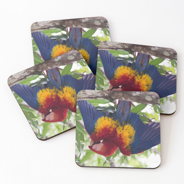Item preview, Upside-down Macaw designed and sold by Tracy Riddell.