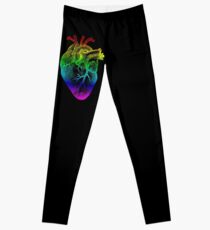 Rainbow Heart Leggings