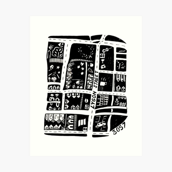 Item preview, Lygon St, Brunswick East designed and sold by francesrosey.