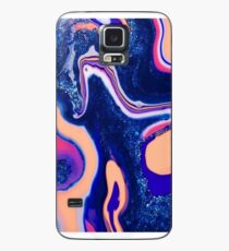 Blaue Geode - Iphone & Samsung Galaxy Hüllen Hülle & Klebefolie für Samsung Galaxy