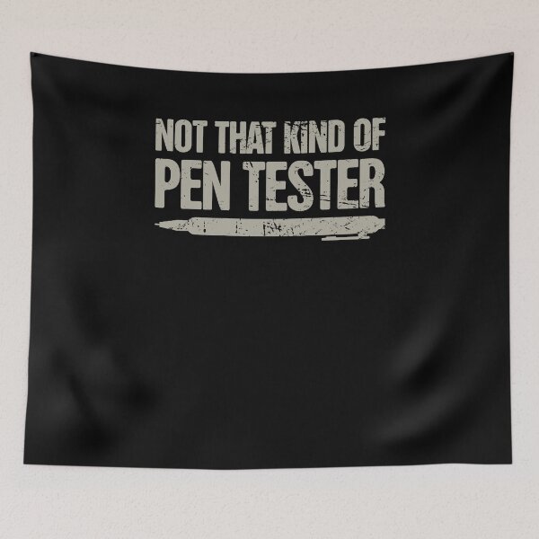 Item preview, Distressed Pen Tester / Security Penetration Test designed and sold by EMDdesign.