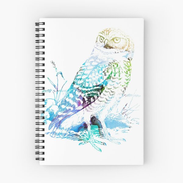 Item preview, colorful owl designed and sold by wunderbar1elf.