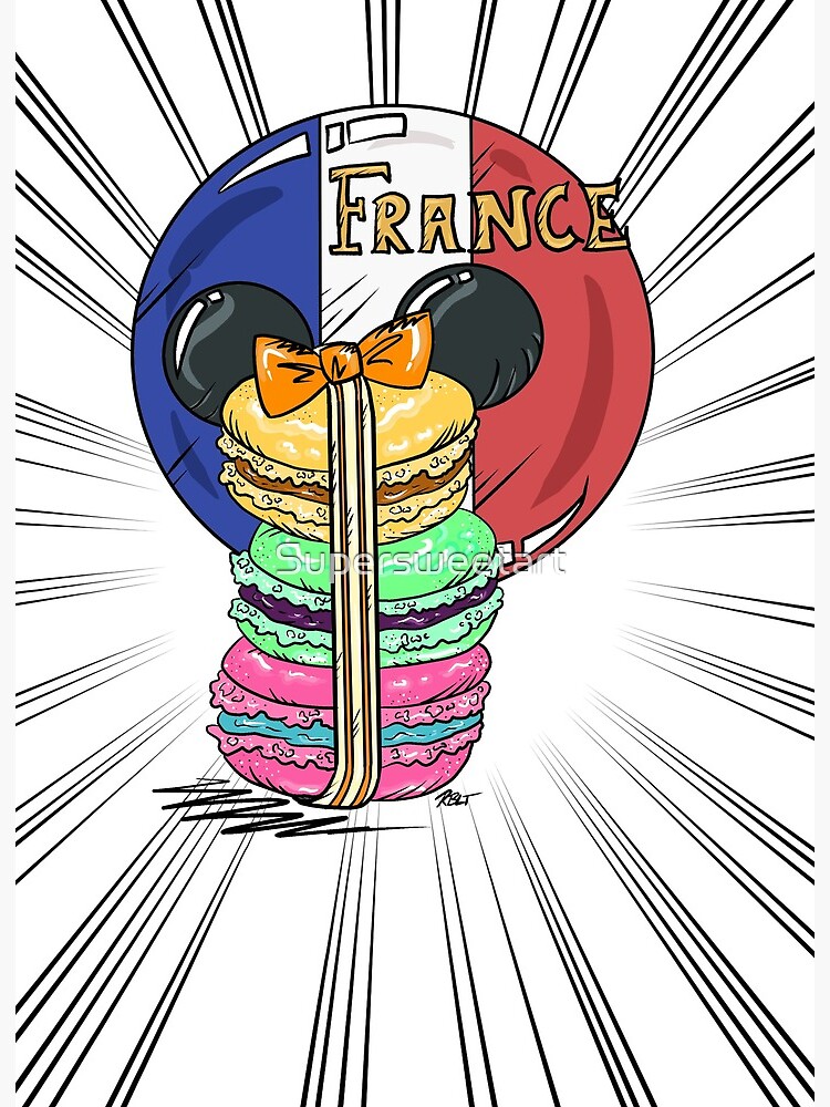 French Macarons Art Board Print By Supersweetart Redbubble