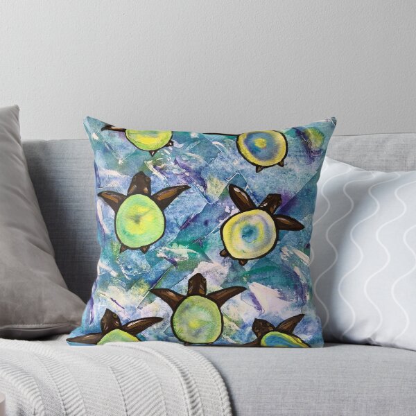 Item preview, Swimming Baby Turtles  designed and sold by Anna Just Art.