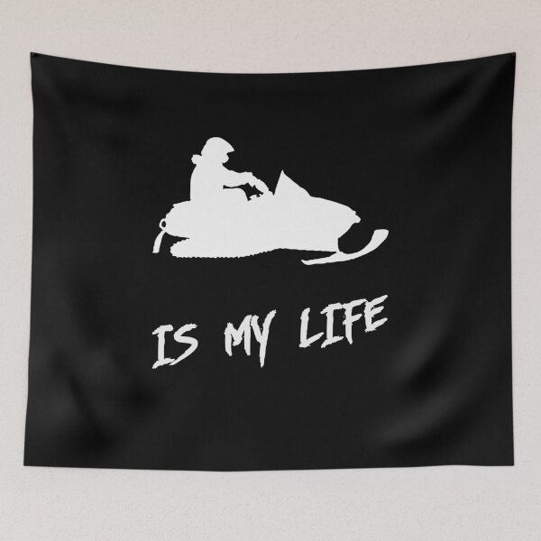 Item preview, snow mobile is my life designed and sold by we1000.