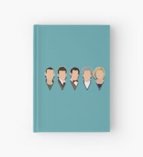 5 moderne Ärzte Gesichter - einschließlich 13. Arzt - Doctor Who inspiriert - Serie 11 Notizbuch