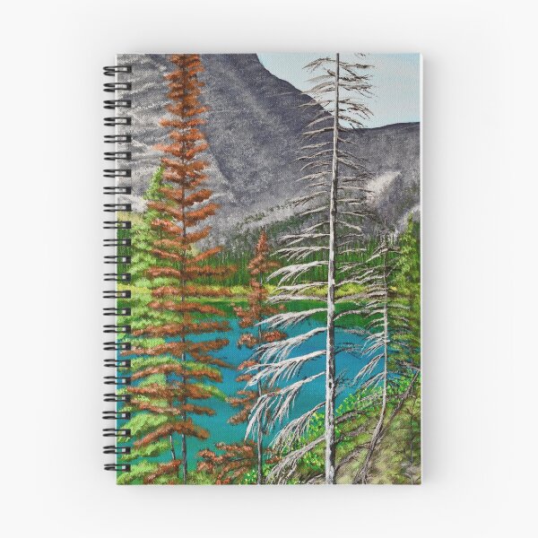 Item preview, Bertha Lake, Waterton designed and sold by BrianSloanPaint.
