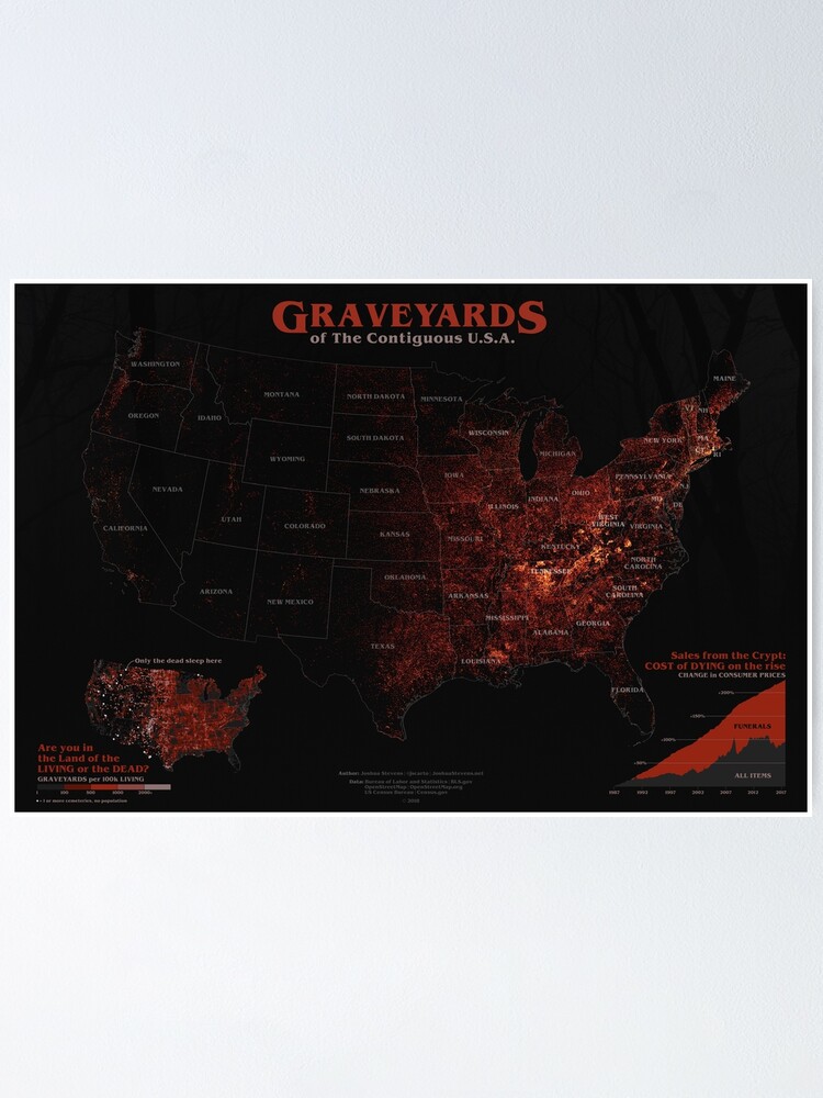 Alternate view of Graveyards of USA Poster