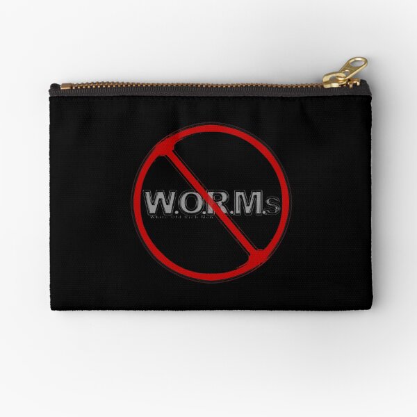 NO W.O.R.M.s Zipper Pouch