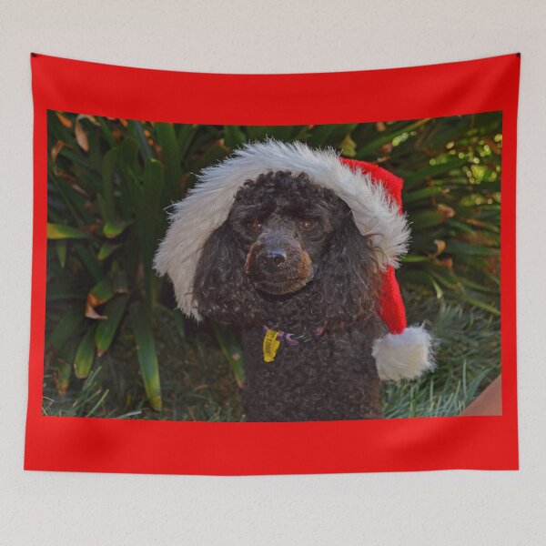 Item preview, Santa Poodle designed and sold by maritahills.
