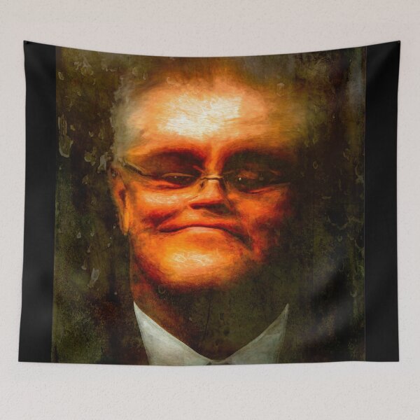 Item preview, SMUG SCOTT MORRISON CARICATURE designed and sold by McClure.