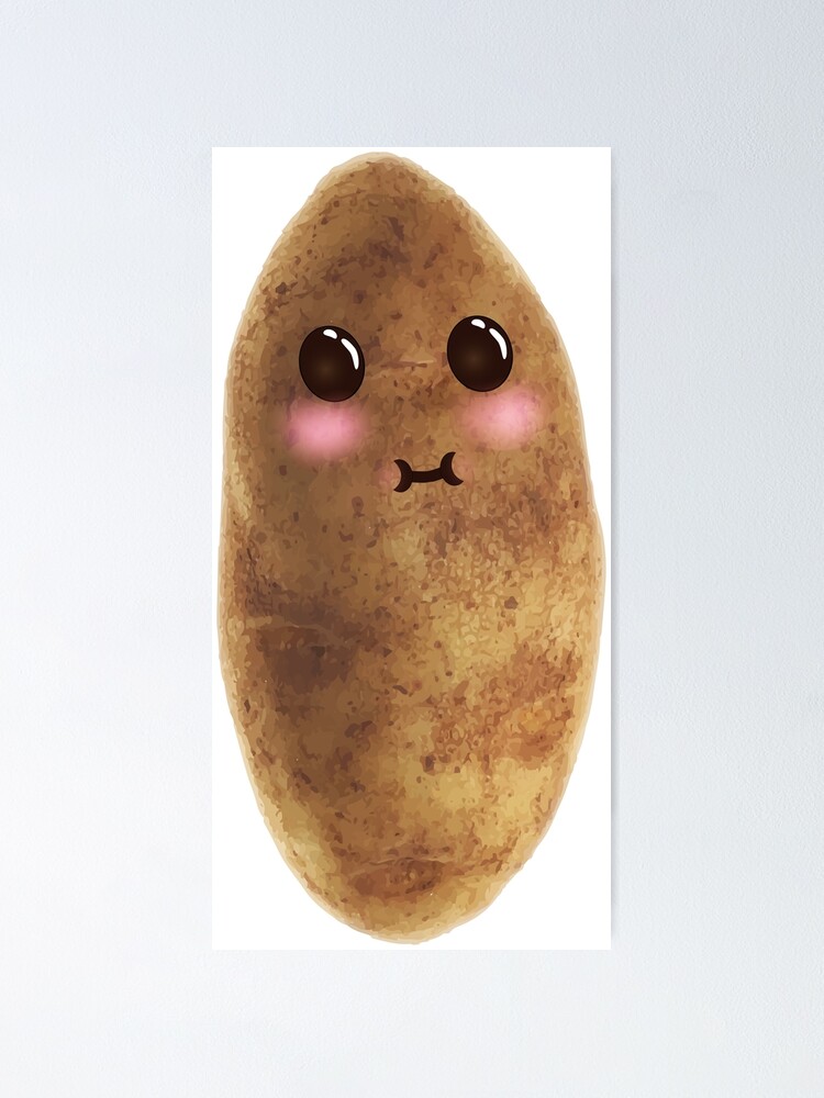 "Potato Anime" Poster by Elliot-Four | Redbubble