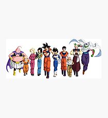 team of the 7 dbs universe Photographic Print