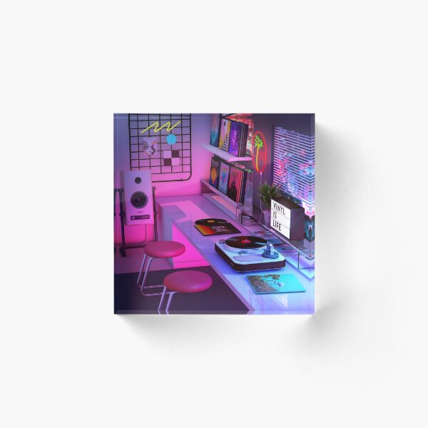 Vinyl is Life Acrylic Block