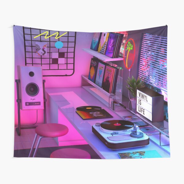 Vinyl is Life Tapestry